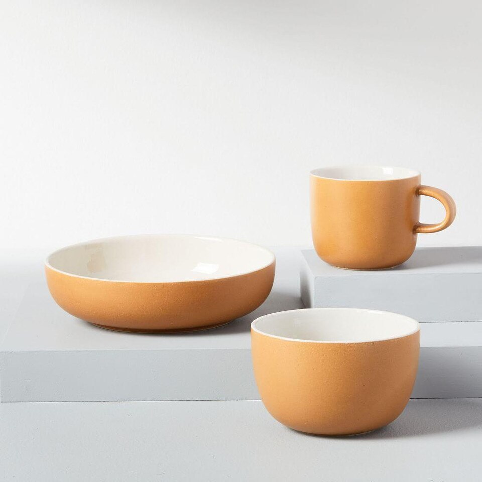 Kaloh Stoneware Dinnerware Golden Oak West Elm United Kingdom